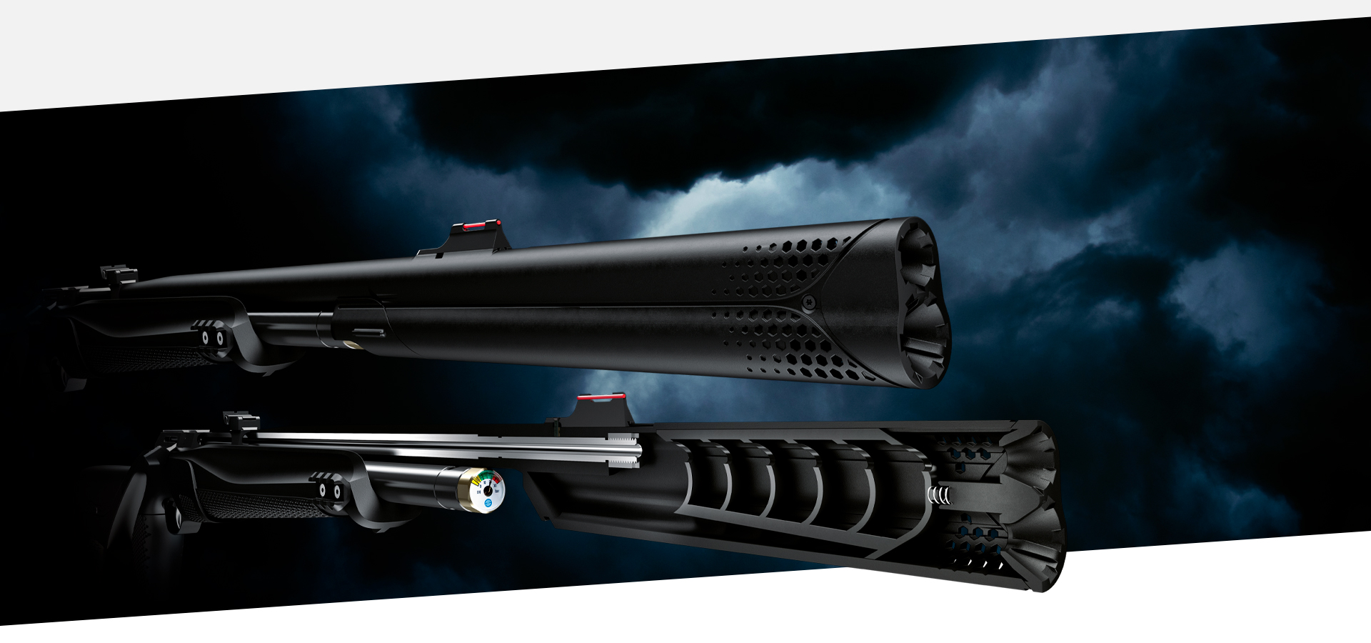 Stoeger XM1: Nylon Carbon Picatinny 21mm lower rail. – DATAC